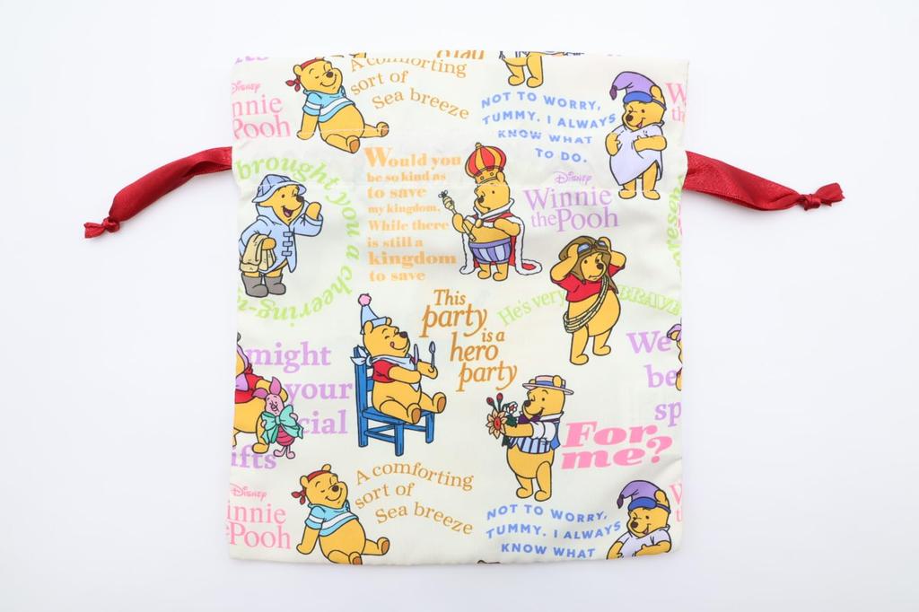 Дисней Косметичка на шнурке Винни Желтый Мешочек, Пух,