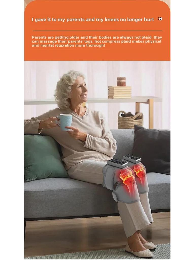 Электрические нагревательные наколенники - Самонагревающееся прижигание при болях в суставах и холодных ногах - Унисекс согревающая терапия