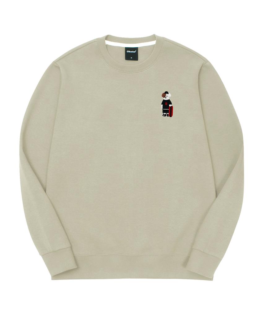OKSTAR Mini Me Skateboard Brodog Special Double-Sided Sweatshirt (Type B)