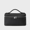 Genuine Leather LP19 Lunch Box Bag: Imported Cowhide, Gigi Style, Shoulder/Cosmetic Bag for Women