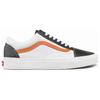 Vans Old Skool Classic Sport - Кроссовки унисекс черно-бело-оранжевые True-White VN0A5KRF93U