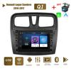 8-дюймовый Android для Renault Logan Sandero 2014-2017 с кнопкой, автомобильным радио, видео, мультимедиа, GPS-плеером, 1 + 32 ГБ