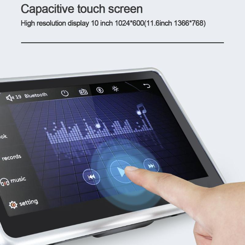 Сенсорный экран, внешний MP5-дисплей на подголовнике, автомобильная универсальная задняя развлекательная система