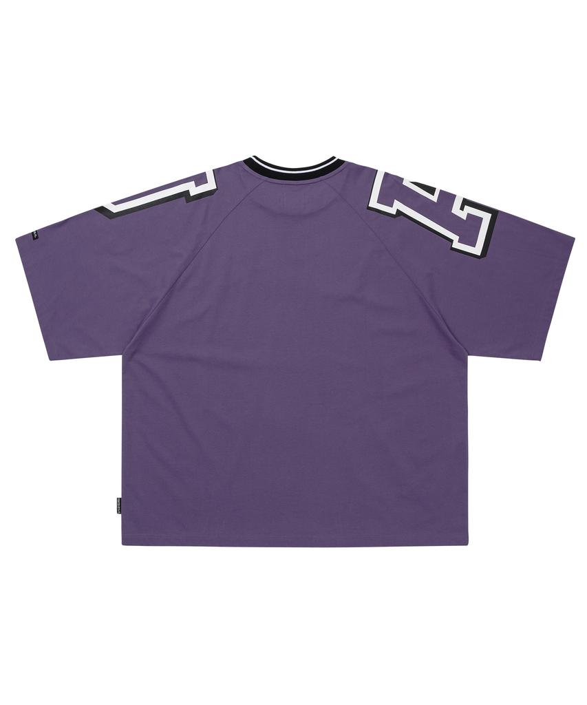 AJOBYAJO [Pba] Aj Rugby T-Shirt [Purple]