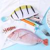 Креативный пенал в форме рыбы Реалистичные пеналы-рыбы на молнии Косметичка Подарочная коробка для ручек Канцелярские товары для школы и офиса