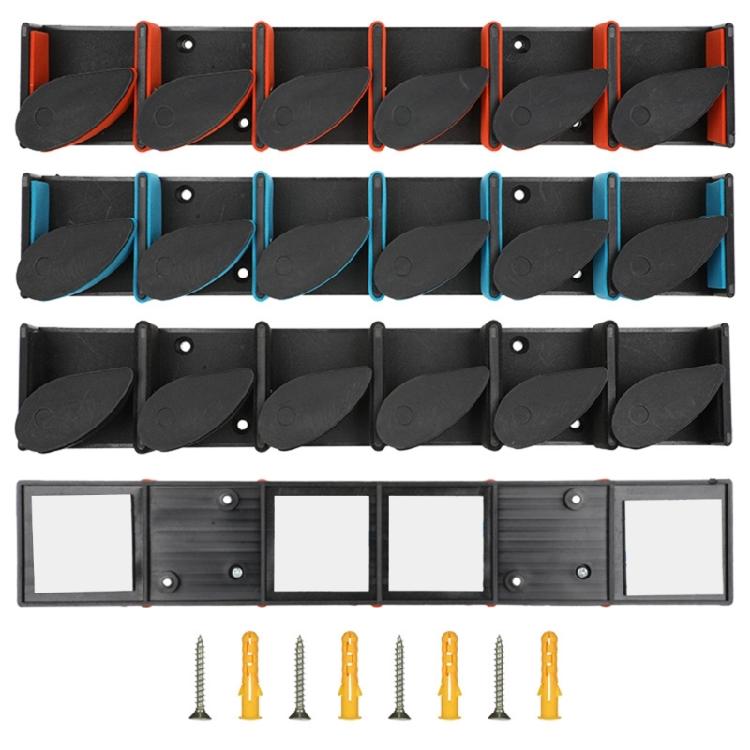 Vertical Fishing Poles Holder Wall Mount Rod Rack Rod Holder Holds Up to 6 Rods