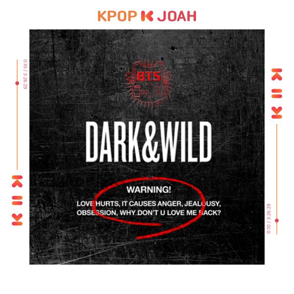 BTS Первый полноценный альбом [DARK & WILD]