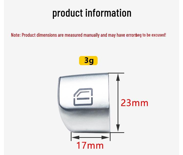 Compatible Switch Button for Mercedes-Benz Maybach S-Class W222 Window Glass Lifter (Part 2229056800)