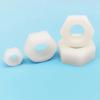 Black White Metric Threaded Bolt Screw M3 M4 M5 M6 M8 20/50pcs Brand New Durable Nylon Plastic Insulation Hex Hexagon Nut