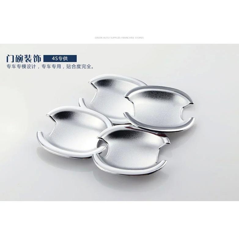 FUNDUOO хромированная крышка дверной ручки автомобиля + чаша для Toyota Yaris Vios 2006 2007 2008 2009 2010 Toyota Corolla 2003-