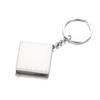 Keyring Keychain  Stainless Steel Tape Measures Measuring Tools Gauging Tool Retractable Ruler