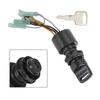 Boat Ignition Key Switch Fit for Mercury Outboard Control Box Motor 87-17009A5
