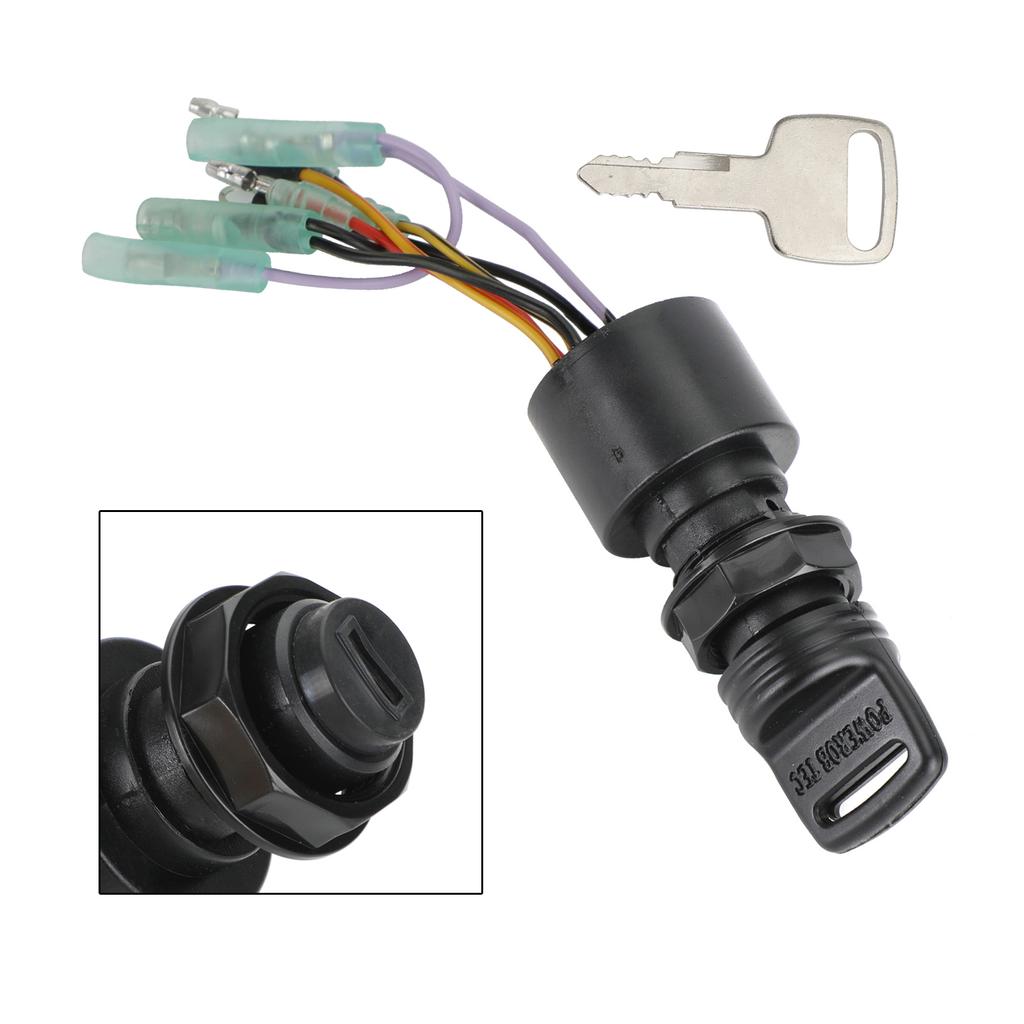 Boat Ignition Key Switch Fit for Mercury Outboard Control Box Motor 87-17009A5