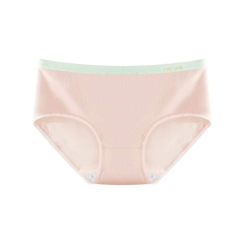 Panties Women's Mid-waist Seamless Letter-trimmed Women's Briefs