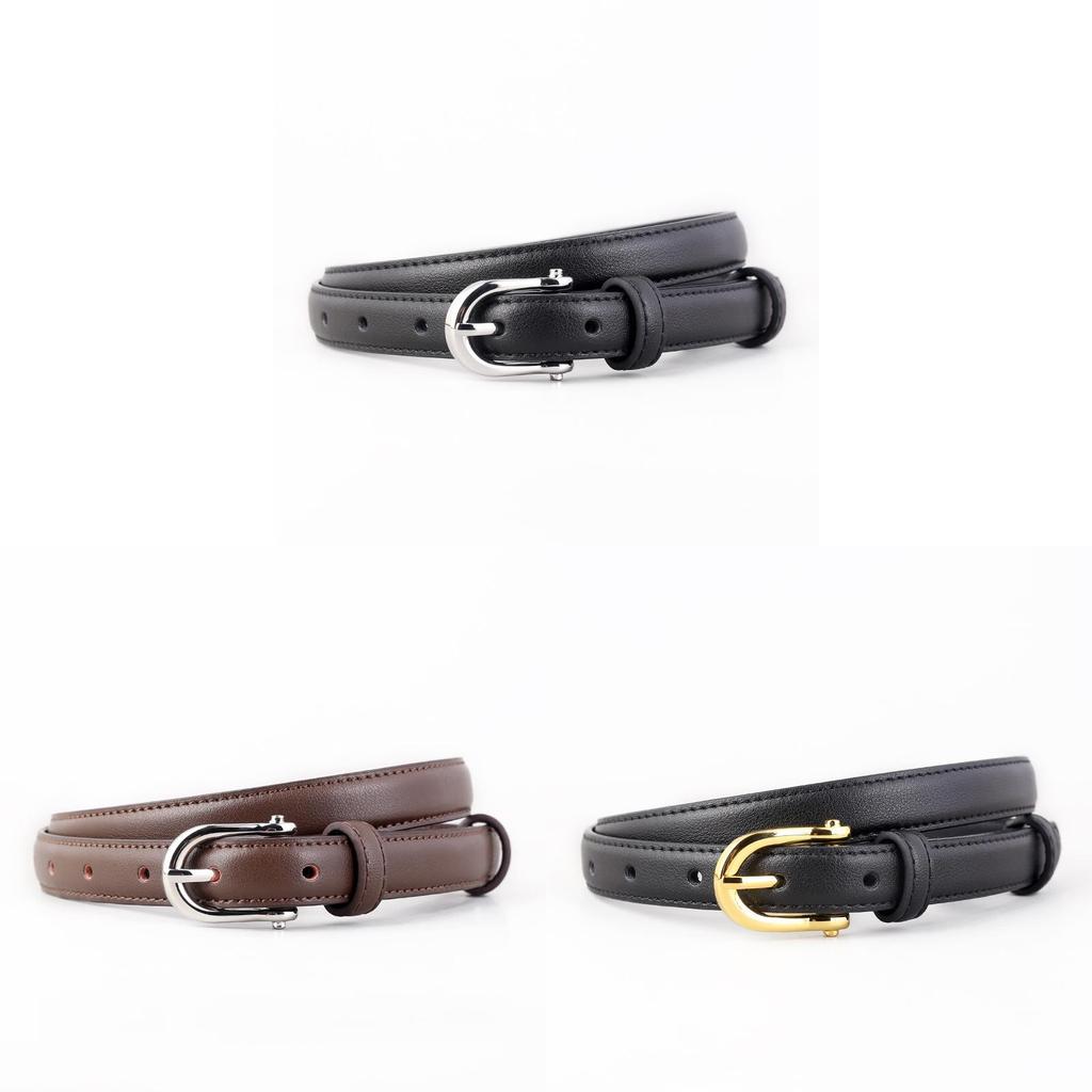 Elegant Genuine Leather Waist Belt With Pin Closure Designed For Daily Wear And Fashion