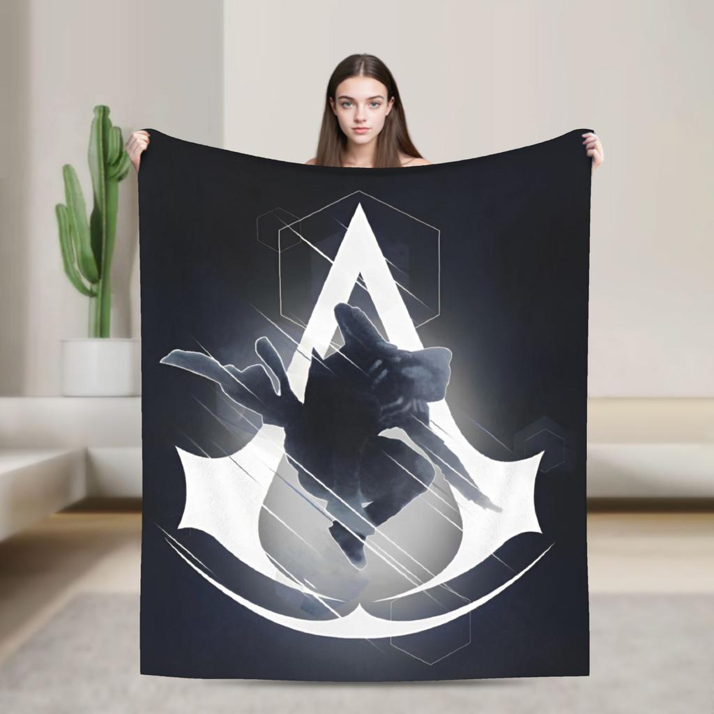A- Assassin's Creed Пледы Фланелевые Винтажные Теплые Пледы для Покрывала Осень/Зима