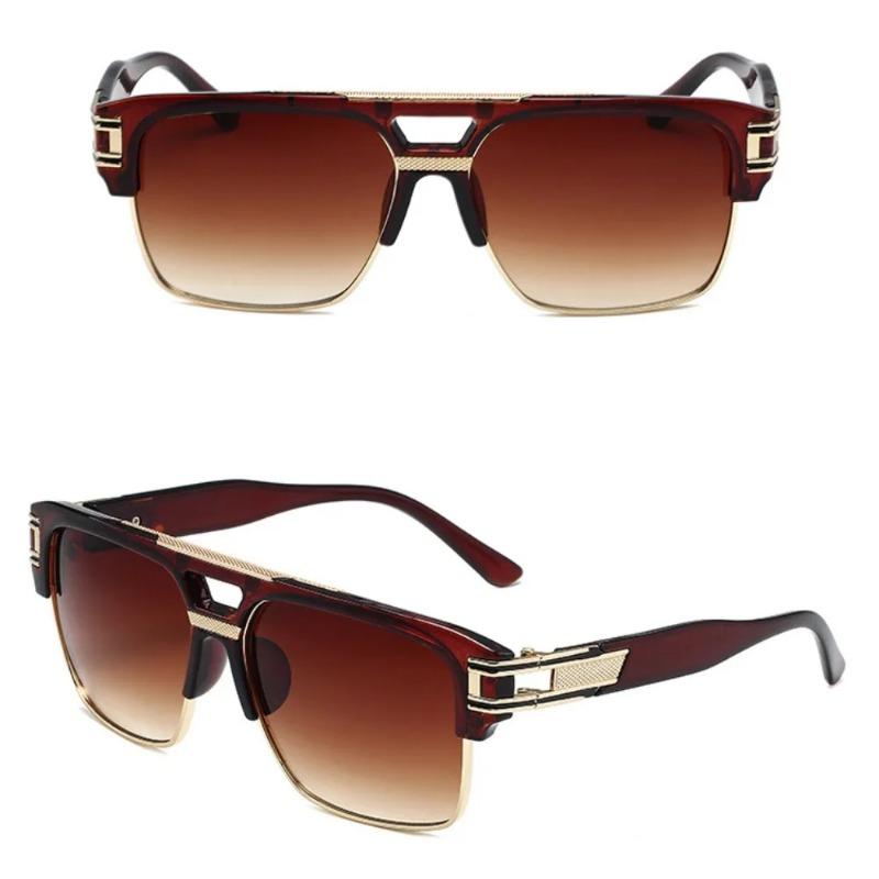 Classic Men Women Accessories Sun Glasses European and American Fashion Sunglasses Transparent Square Frame Glasses