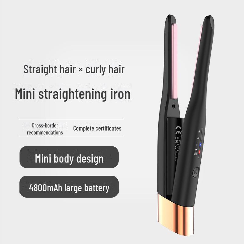 Корейский USB беспроводной выпрямитель и щипцы для завивки волос для мужчин с короткими волосами