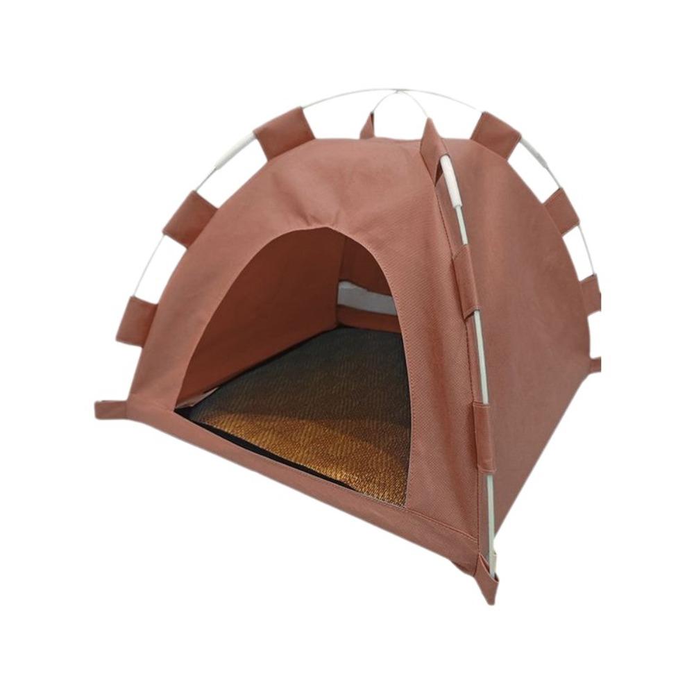 Foldable Dog House Detachable Cooling Dog Cave Cat Bed Portable Pet Tent  Camping Use