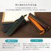 Bag Slim Leather Pencil Large Simple Design for Adults Case Made Only from the Top Surface of Cowhide Zipper Stylish Leather Pencil Case for Genuine