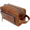 New Men's Toiletry Bag Leather Travel Toiletry Bag Dopp Kit for Men Shaving Bag for Travel Accessories