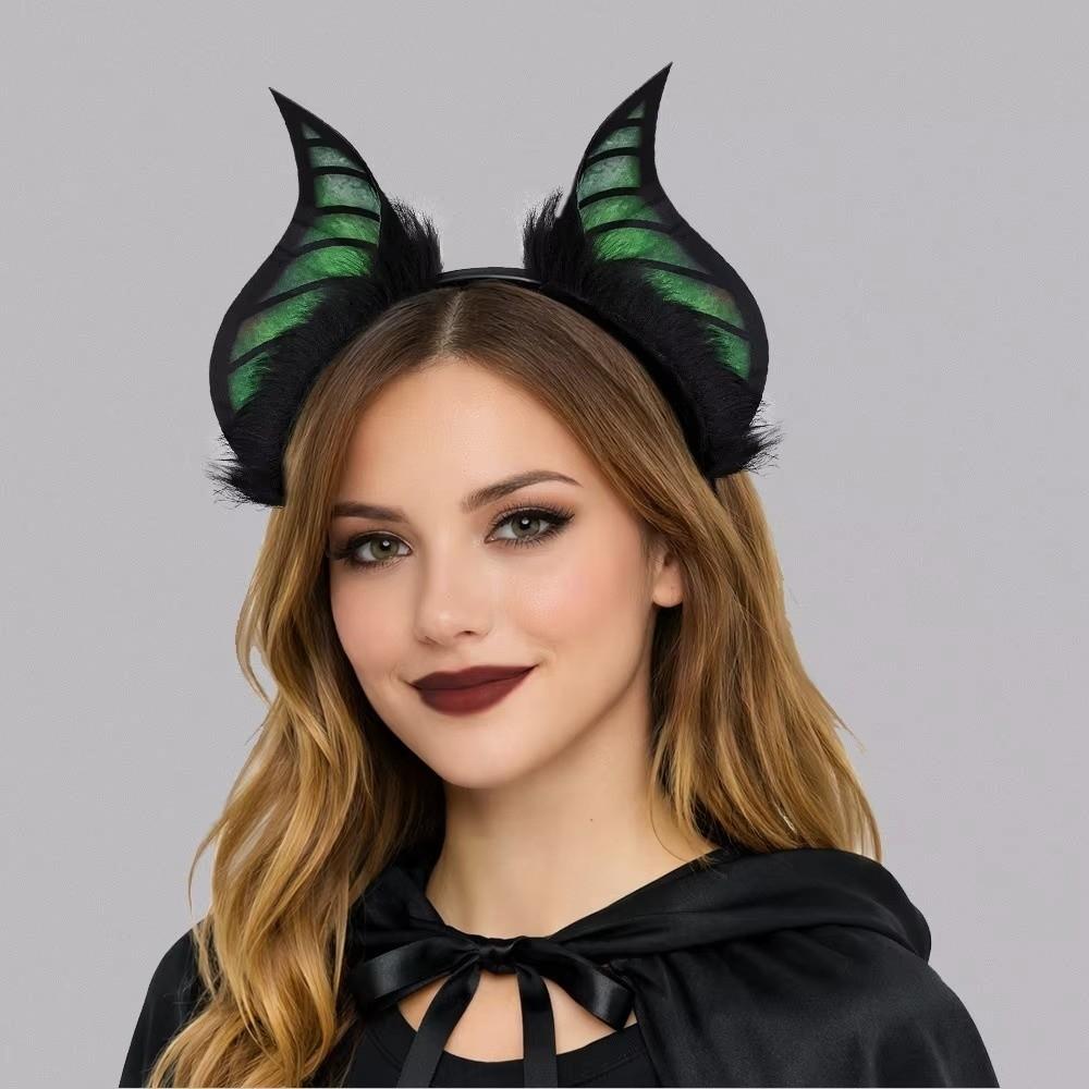 DIY Halloween Costume Cosplay Props Furry Halloween Hairband Fashion Bat Ears Headband Adults