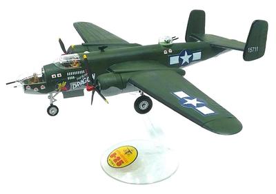 Atlantis Models 1/64 Вторая мировая война ВВС США B-25 Mitchell "Летающий дракон" Пластиковая модель-конструктор AMCH216