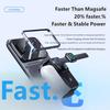Automatic Lift Dual-Coil 3-in-1 Wireless Charger Station, Fast Charging Dock for Phone Watch Earbuds, Multi-Device Charging Stand with LED Display