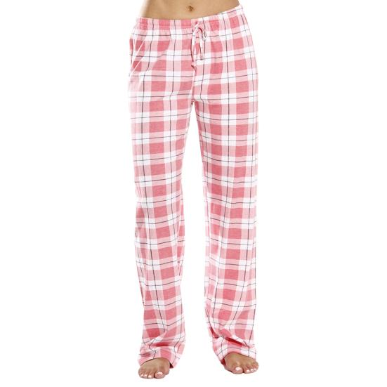 Женские домашние брюки с эластичной резинкой на талии, повседневные широкие брюки с клетчатым принтом, свободные брюки для отдыха