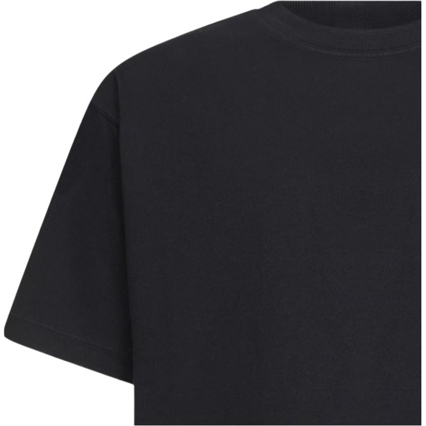 STONE ISLAND Футболка с коротким рукавом и круглым вырезом с нашивкой-логотипом компаса Мужские Топы L1S152100030S0115-V0029