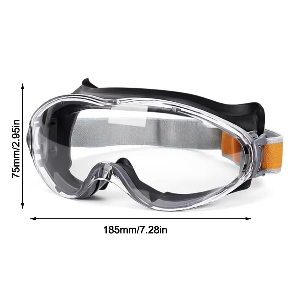 Anti Scratch Safety Glasses Clear Lens Dust Proof Goggles Anti Fog Goggles Eye Protection