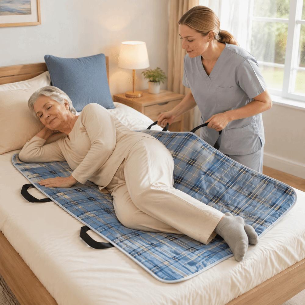 Lightweight Patient Positioning Transfer Pad Washable Protection Pad Institutional Care