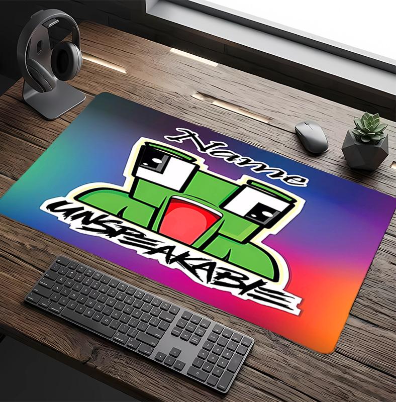 Customizable Name gaming Unspeakable Pattern Gaming Mouse Pad-Non Slip Rubber Base,Perfect Gamers,Esports,Ideal Gift Gaming Enthusiasts