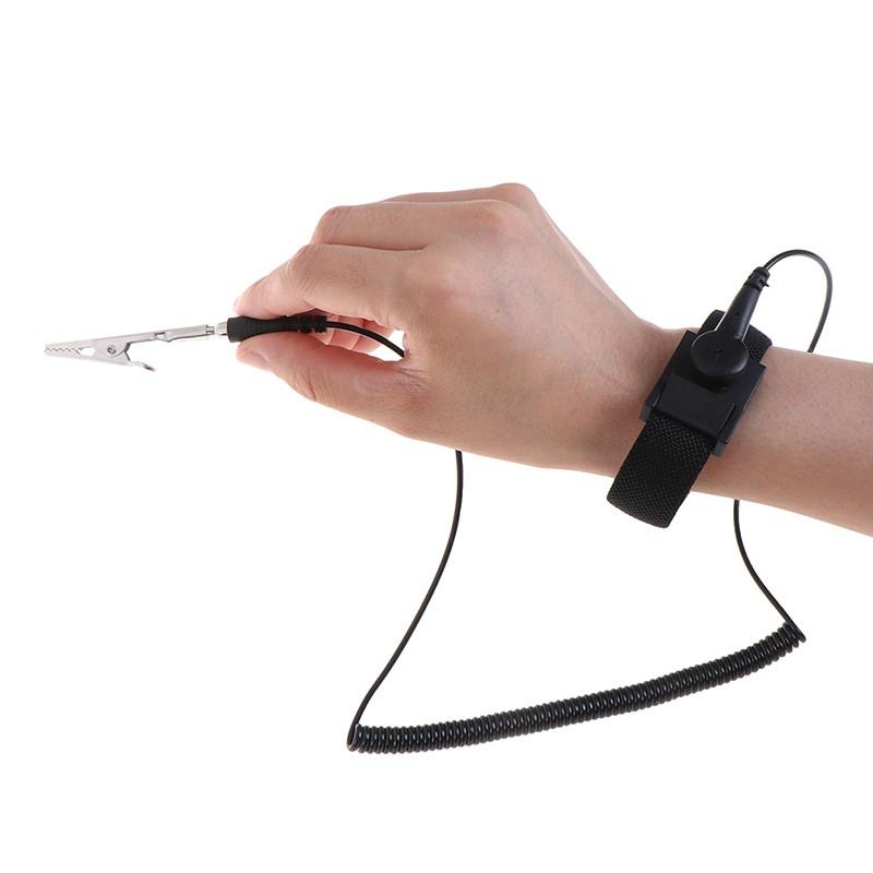 Wrist Strap Anti Static Bracelet Static-proof Wrist Serap Wired Antistatic Electrostatic Adjustable