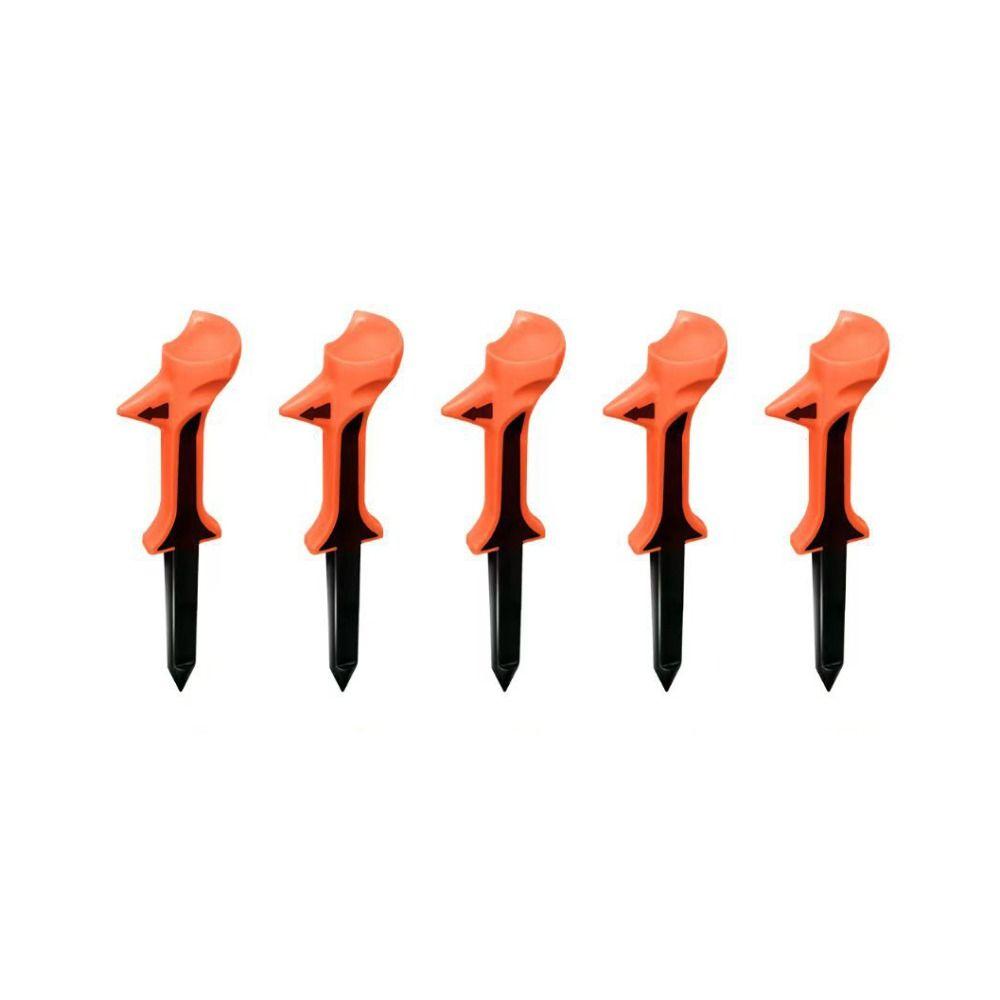 Диагональные вставки Гольф-ти Увеличивают Дальность Гольф Пластиковый Ти Держатель для Гольф-мяча Практика Гольфа