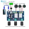 Цифровой усилитель мощности звука 2.1 канала DC 12V 2*15W+30W, плата усилителя басов для сабвуфера, модуль XH-A355, ручная сборка DIY