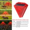 129 Decibels Dog Barking Sound Security Siren Outdoor Alarm with LED Flashing Warning Strobe Light For Home Villa Farm Barn