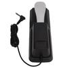 Sustain Pedal with Cable Metal Foot Pedal Compatible with All Electronic Keyboards Digital Piano