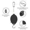 1 item Plant Hook Pulley Retractable Plant Hanger Easy Reach Hanging Flower Basket for Garden Baskets Pots and Birds Feeder for Home