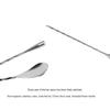 30.5cm (12Inches) Stainless Steel Cocktail Spoon Mixing Spoon, Spiral Pattern Bar Cocktail Shaker Spoon