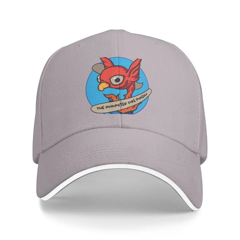 The Dumpster Fire Phoenix Baseball Cap Bobble Hat Beach Outing Cosplay Hood Golf Wear Men Womens