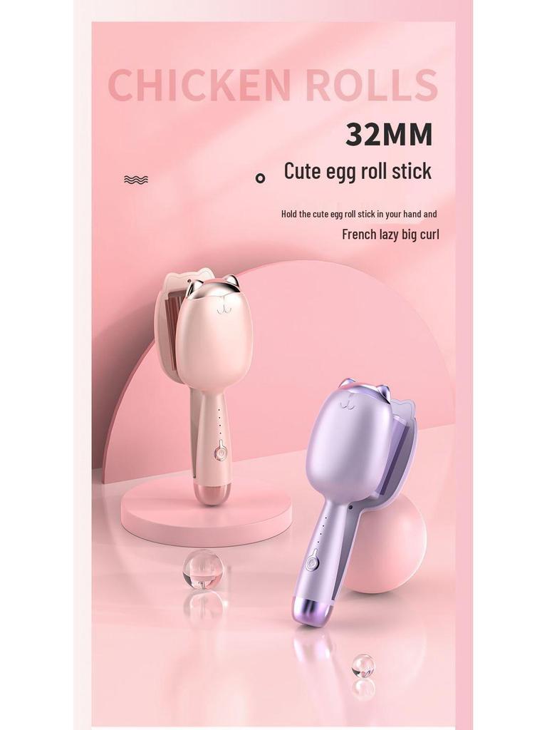 Автоматическая плойка для волос для создания стойких французских локонов - Бережно относится к волосам