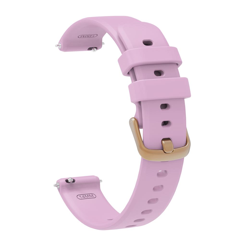 Correa Magnética Silicona 14mm Para Garmin Lily 2/lily 2 Active Reemplazo De Dos Tonos Wristabnd Para Garmin Lily 2 Active 14mm