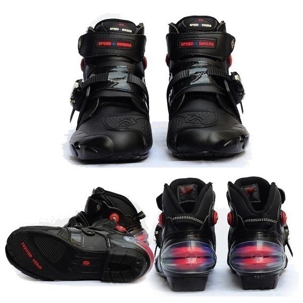 3 цвета мотоциклетная обувь для верховой езды, падающая гоночная обувь, дорожные мужские рыцарские ботинки(США7-12/ЕС40-47)