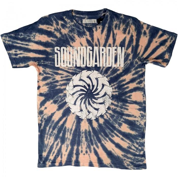 Футболка Soundgarden унисекс для взрослых с водоворотом и принтом тай-дай