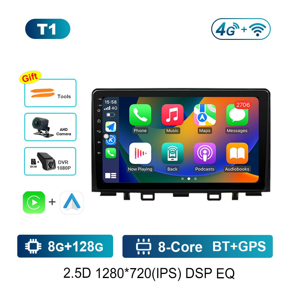 Android Car Radio Multimedia Video Player для Toyota Wish 2 2009 - 2017 GPS-навигация Левый руль DSP Stereo 4G WiFi