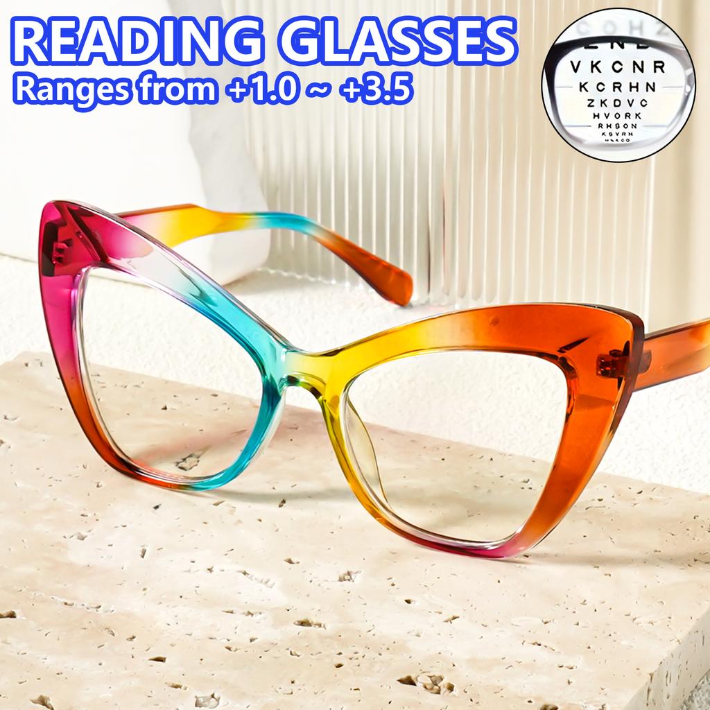 Очки с оправой «кошачий глаз», ретро-модные декоративные очки Y2K, компьютерные очки для женщин и мужчин