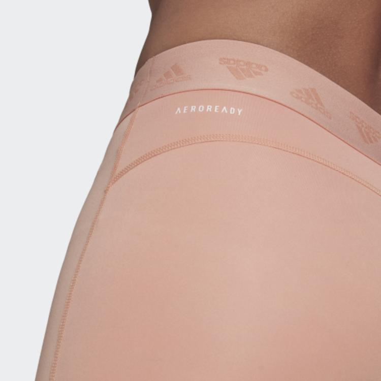 Adidas Леггинсы для фитнеса с логотипом и высокой талией, женские леггинсы красного и розового цвета HC2912