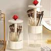 Automatic Lifting Makeup Brushes Holder Plastic Cosmetic Brushes Storage Box  Dresser