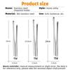 1Pcs 7/9/12Inch Food Clip 304 Stainless Steel BBQ Steak Clip New Grill Tongs  Cooking Utensils